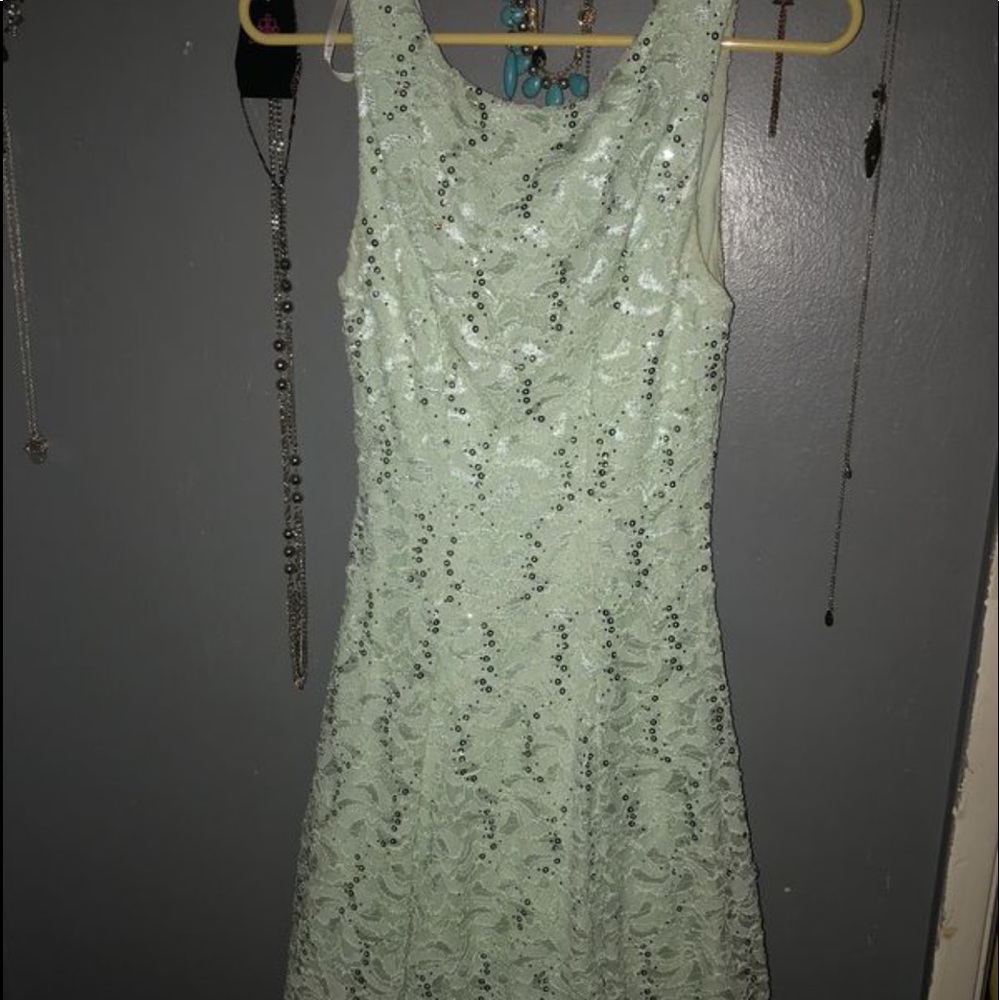 Pistachio Green Dress